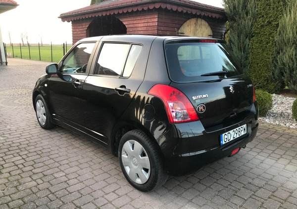 Suzuki Swift cena 18900 przebieg: 102740, rok produkcji 2009 z Pułtusk małe 92